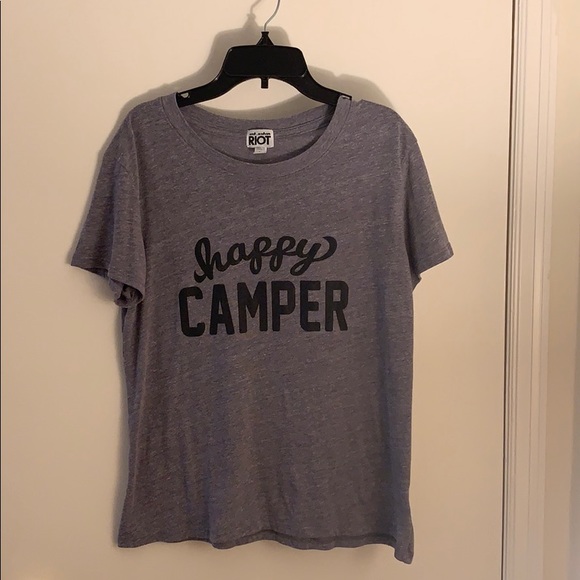 “happy camper” shirt - Picture 1 of 3
